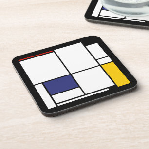 Piet Mondrian, Tableau 1 Getränkeuntersetzer