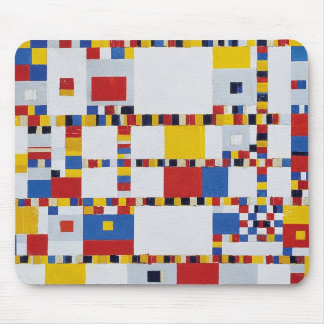 piet mondrian, victory・boogie-woogie mousepad (Vorne)