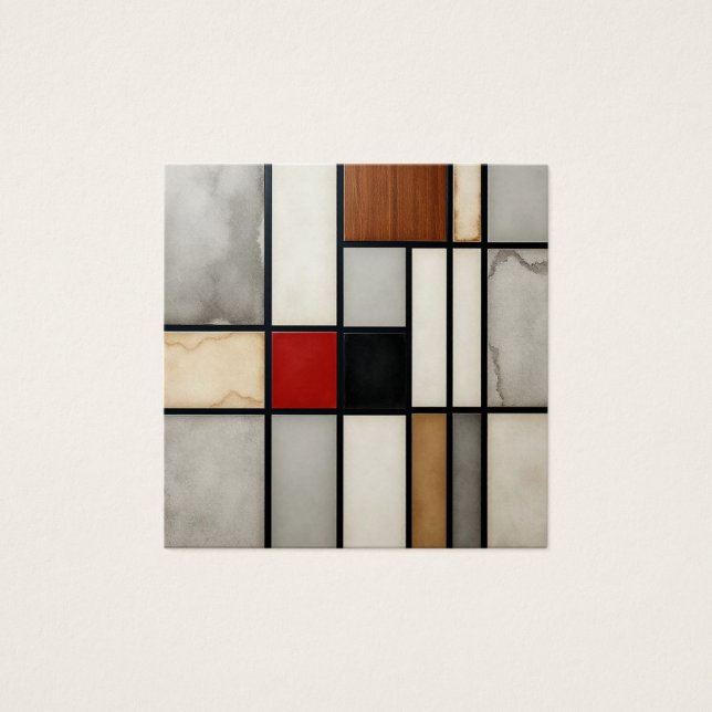 Piet Mondrian Vintag (Vorderseite)