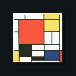 Piet Mondrian - Zusammensetzung Leinwanddruck<br><div class="desc">Piet Mondrian - Komposition mit Rot,  Gelb,  Blau und Schwarz</div>
