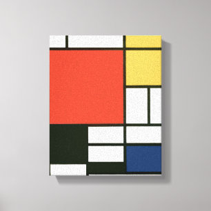 Piet Mondrian - Zusammensetzung Leinwanddruck