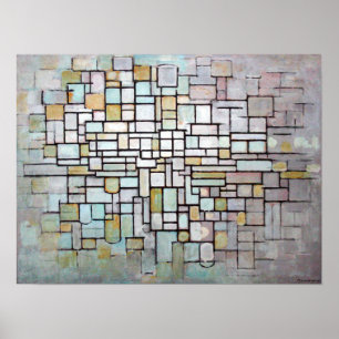 Piet Mondrian-Zusammensetzungs-Nr. II Poster