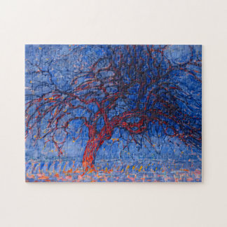 Piet Mondrians Avond (Abend): Der Rote Baum