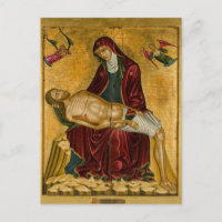 Pieta aus dem Kreis Nikolaos Tzafouris Icon