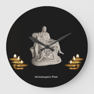 Pietà-Bild für die große Uhr