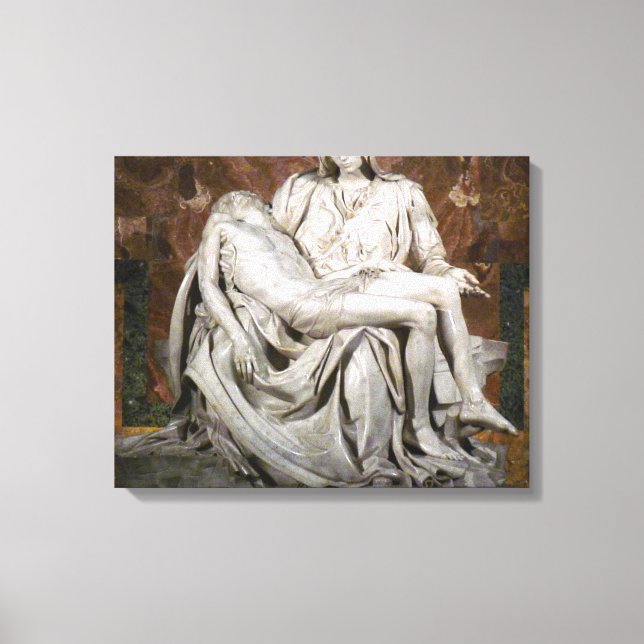 Pieta Canvas Print Leinwanddruck (Vorderseite)