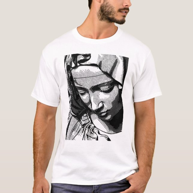 PIETA-JUNGFRAU MARY T-Shirt (Vorderseite)