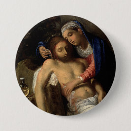 Pietà (Maria und Jesus) (von Adam Elsheimer) Button