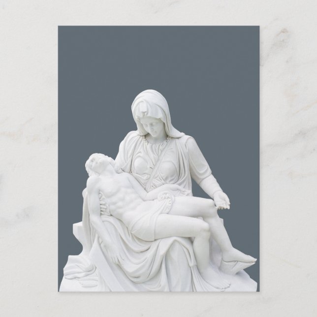 Pieta Postkarte (Vorderseite)
