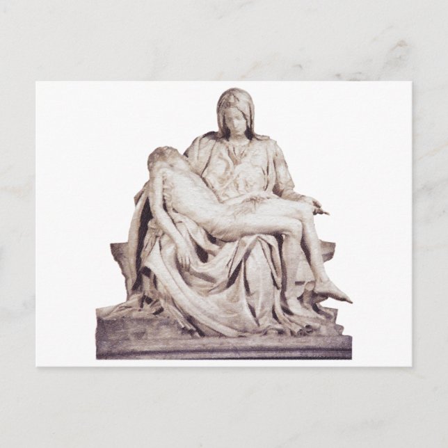 Pieta Postkarte (Vorderseite)