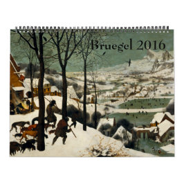 Pieter Bruegel ältere enorme 2016 Kalender