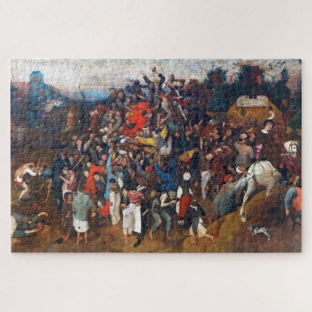 Pieter Bruegel, der Wein des Heiligen Martins (Horizontal)