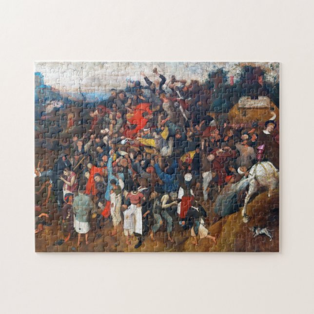 Pieter Bruegel, der Wein des Heiligen Martins (Horizontal)