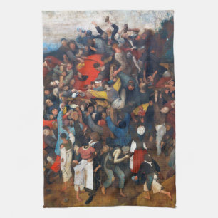 Pieter Bruegel, der Wein des Heiligen Martins Geschirrtuch