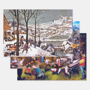 Pieter Bruegel Geschenkpapier Set