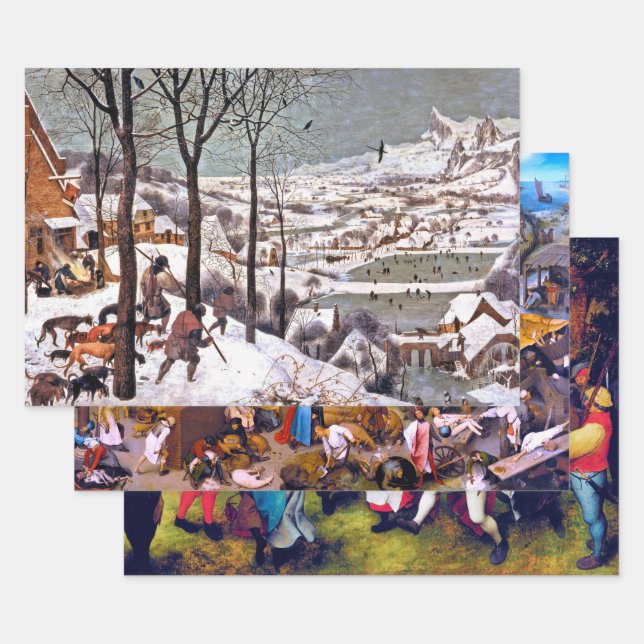 Pieter Bruegel Geschenkpapier Set (Set)