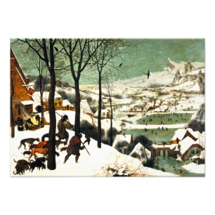 Pieter Bruegel Hunters im Schnee Fotodruck