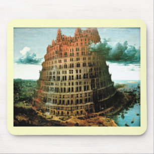 Pieter Bruegel ist der "kleine" Turm von Babel Mousepad