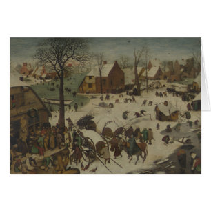 Pieter Bruegel l'aîné - numérotation à Bethleh