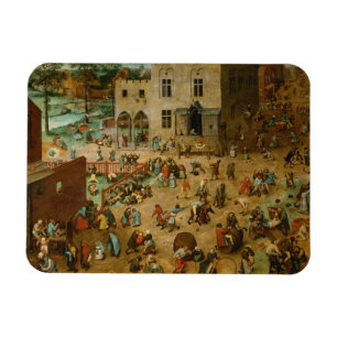 Pieter Bruegel the Elder - Kinderspiele Magnet