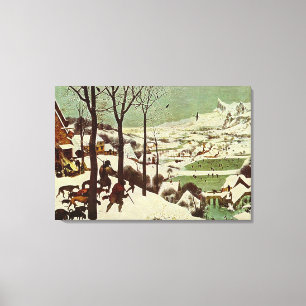 Pieter Bruegels Die Jäger im Schnee - 1565 Leinwanddruck