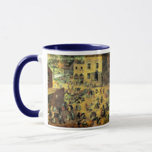 Pieter Bruegels "Kinder-Spiele" - 1560 Tasse