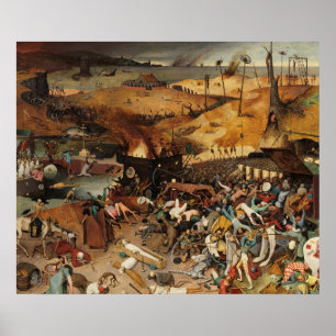 Pieter Brueghel der Ältere  der Triumph des Todes Poster