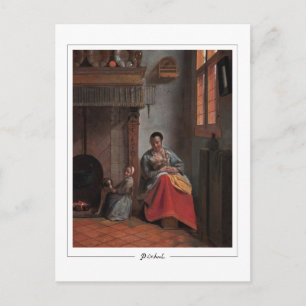 Pieter de Hooch #68 - Kunstpostkarte Postkarte
