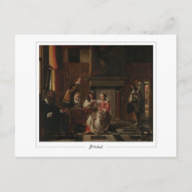 Pieter de Hooch #76 - Fine Art Postcard