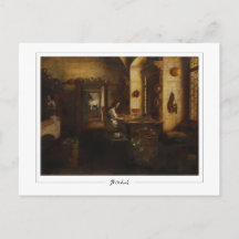 Pieter de Hooch #85 - Fine Art Postcard