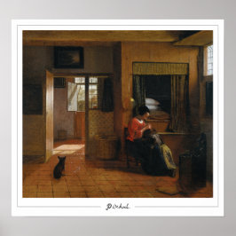 Pieter de Hooch Zedign Art Poster #111