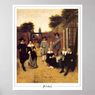 Pieter de Hooch Zedign Art Poster #143