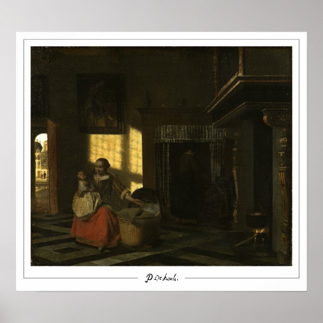 Pieter de Hooch Zedign Art Poster #45 (Vorne)