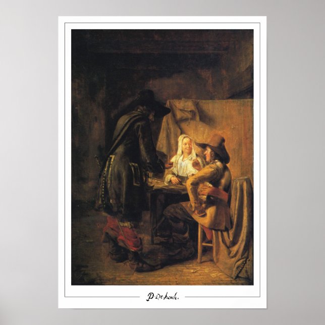Pieter de Hooch Zedign Art Poster #77 (Vorne)