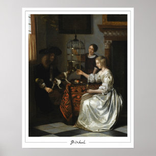 Pieter de Hooch Zedign Kunstposter #127 Poster