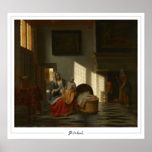 Pieter de Hooch Zedign Kunstposter #56 Poster