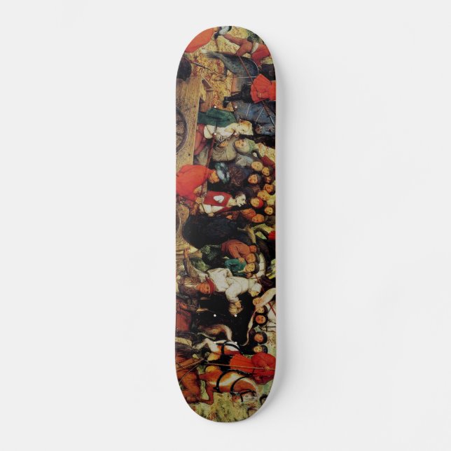 Pieter die ältere Kunst Skateboard (Vorderseite)