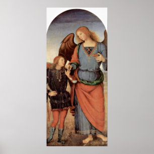 Pietro Perugino - Erzengel und kleiner Tobias Poster