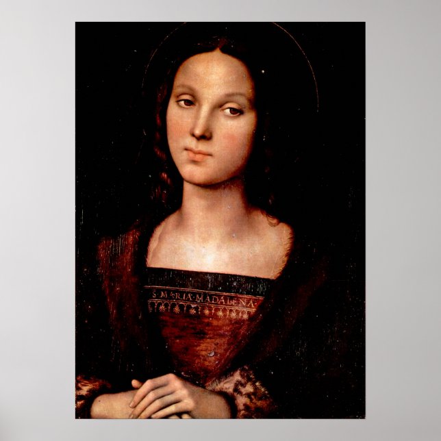 Pietro Perugino - St Mary Magdalene Poster (Vorne)