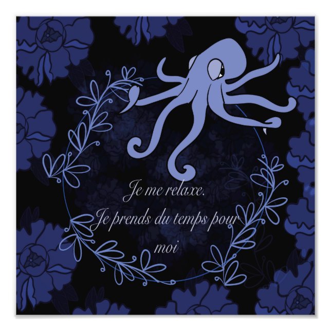 Pieuvre Fotodruck (Vorne)