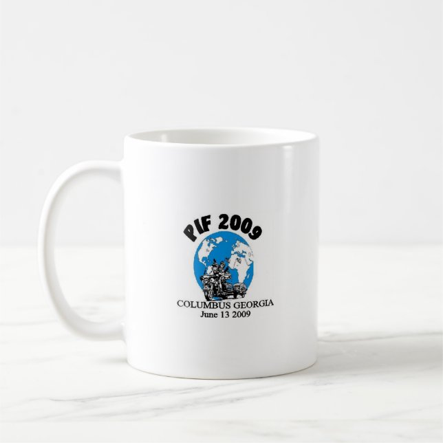 PIF Logo-Tasse 2009 Kaffeetasse (Links)
