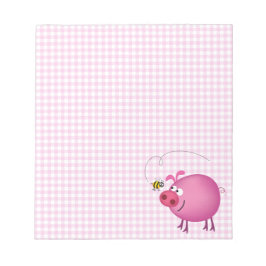 Pig & Bee Notepad Notizblock