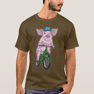 Pig Bicycle T-Shirt