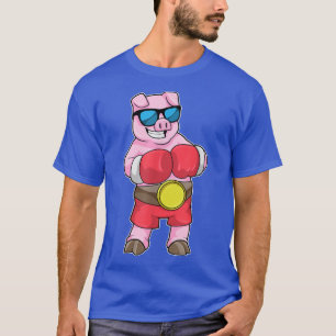 Pig Boxer Boxhandschuhe Sport T-Shirt