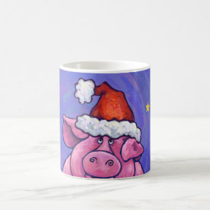 Pig Christmas Verwandlungstasse