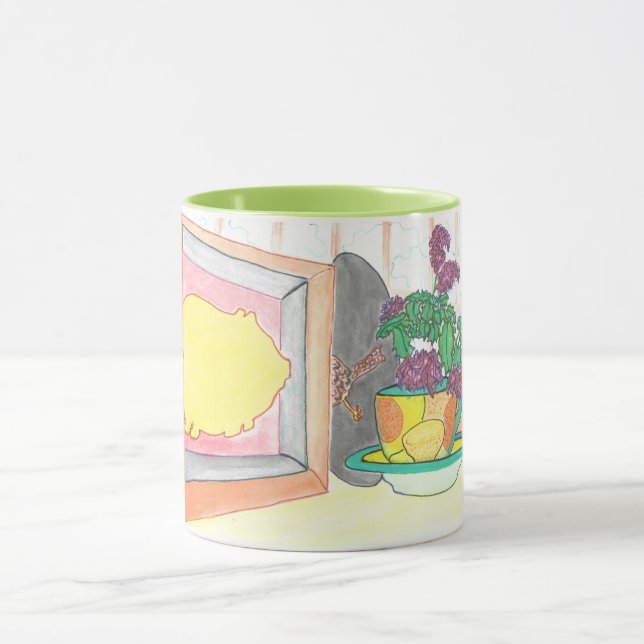 Pig Cookie Windows Tasse (Zentrum)