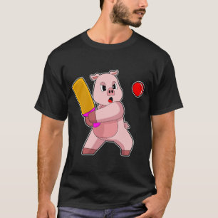 Pig Cricket Cricket T-Shirt