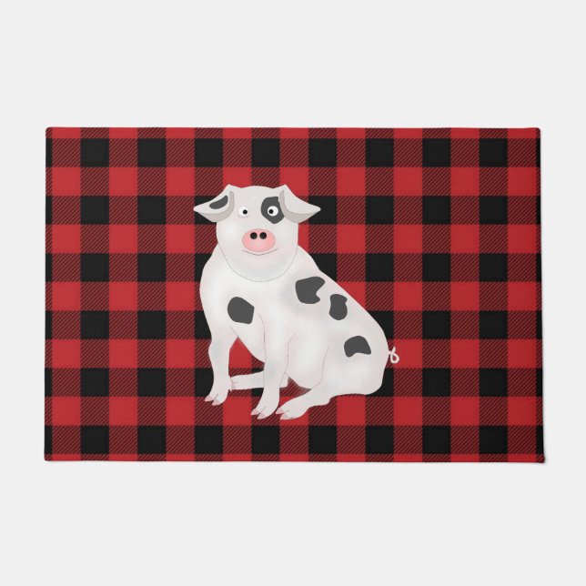 Pig Doormat Fußmatte (Vorderseite)