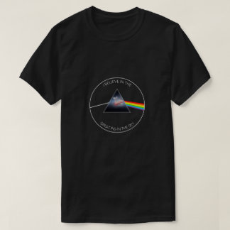 Pig durch Personalisierte Prismen fliegen T-Shirt