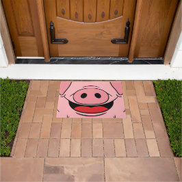 Pig Face Fußmatte